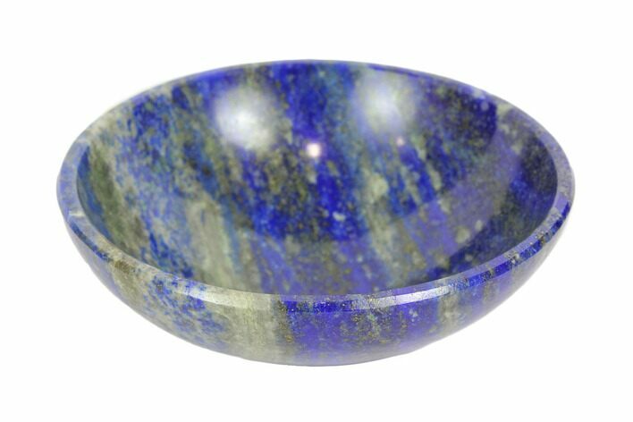 Polished Lapis Lazuli Bowl - Pakistan #147723